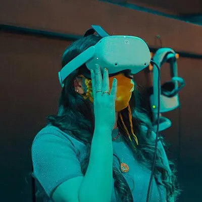 Virtual reality experience - Van Gogh Exhibit