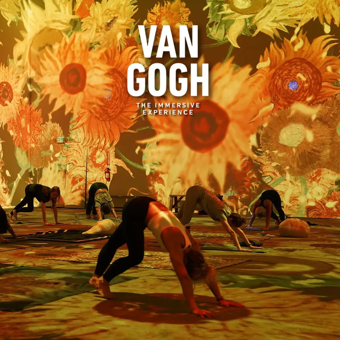 Yoga at Van Gogh: The Immersive Experience - Van Gogh Tucson Exhibit: The Immersive Experience